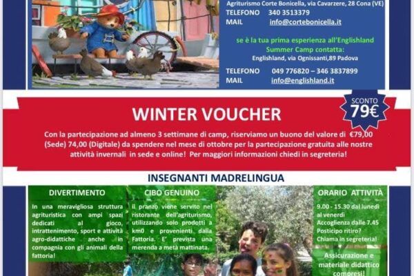 Englishland – International Summer Camps 2021