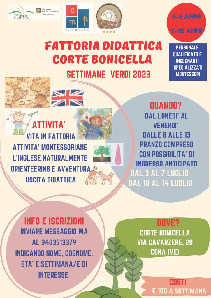 Le nostre Settimane Verdi 2023